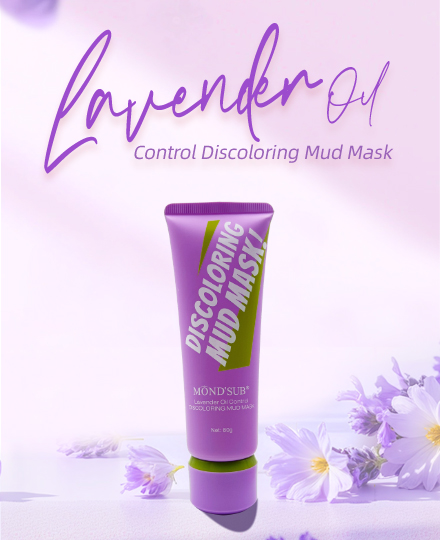 MÔND'SUB Lavender Oil-Control Discoloring Mud Mask