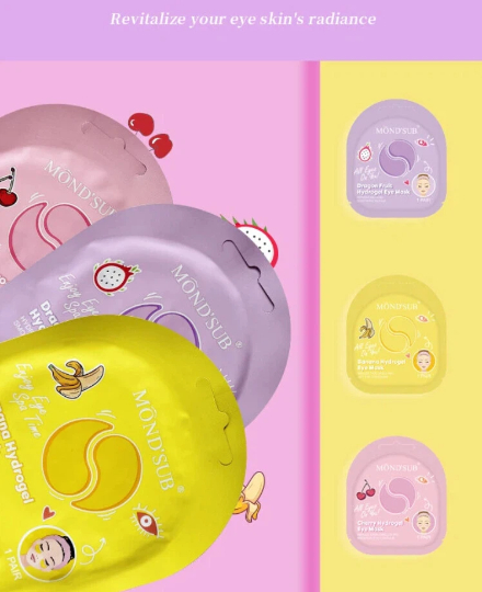 MÔND'SUB Banana Hydrogel Eye Mask