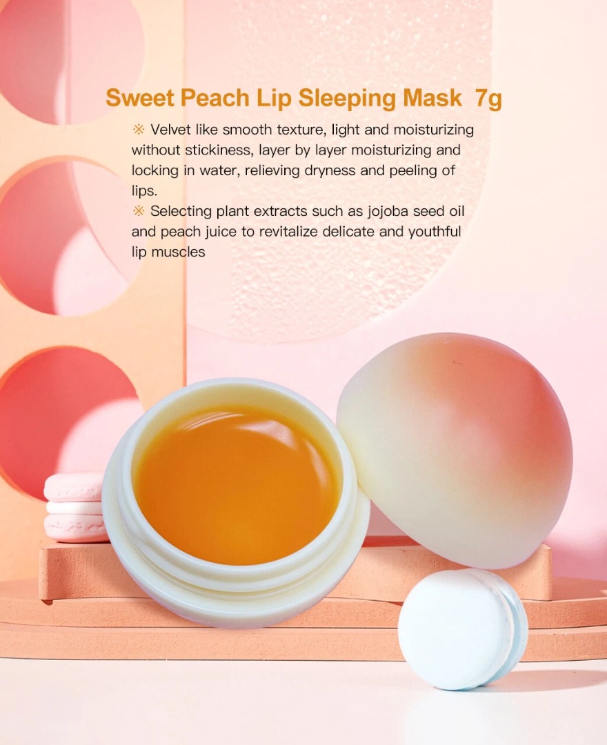 Sweet Peach Lip Sleeping Mask