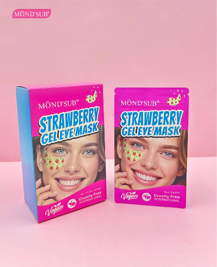 MÔND'SUB Strawberry Gel Eye Mask
