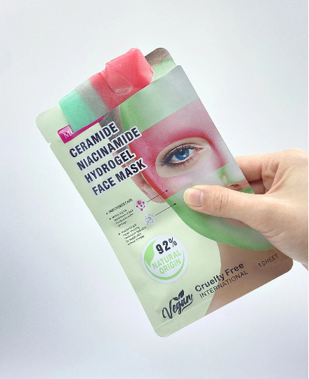 MÔND'SUB Ceramide Niacinamide Hydrogel Face Mask