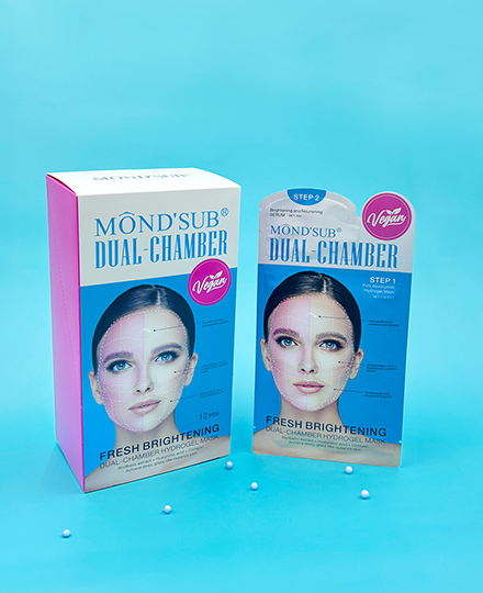 MÔND'SUB Fresh Brightening Dual-Chamber Hydrogel Mask