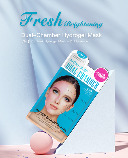 MÔND'SUB Fresh Brightening Dual-Chamber Hydrogel Mask