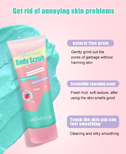 MÔND'SUB Sweet Berry Body Scrub